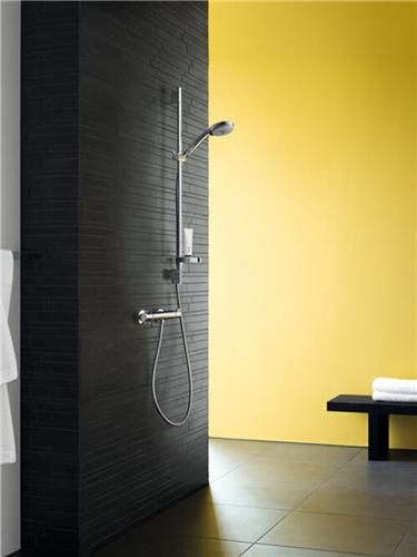 hansgrohe Ecostat Comfort opbouw douchethermostaat Brushed Black Chrome