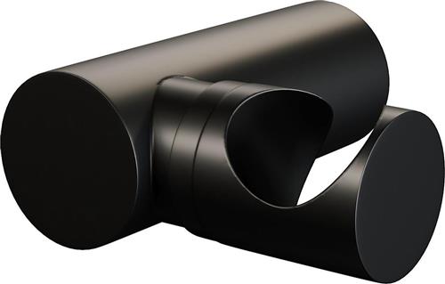 Brauer Black Edition wandhouder zwart mat