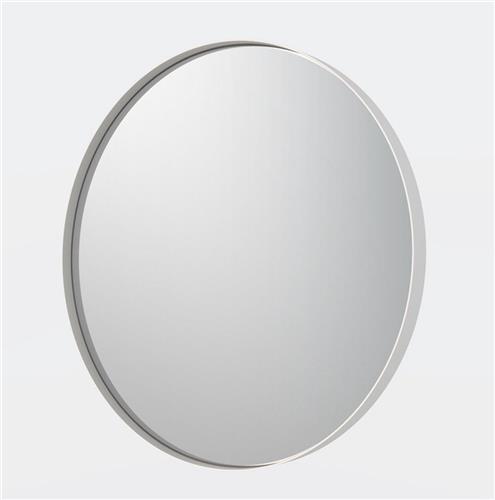 Saniclass Exclusive Line spiegel  Badkamerspiegel  Rond  60cm  Mat Wit