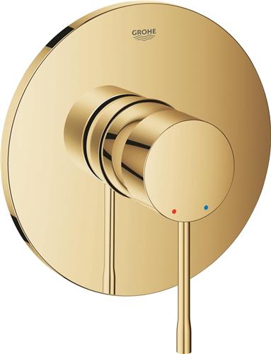 GROHE Essence inbouw douchekraan - Opbouwdeel - 1 uitgang - cool sunrise (glanzend goud)