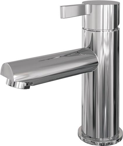 Brauer Chrome Edition wastafelmengkraan met type HD1 greep opbouw ColdStart gepolijst chroom