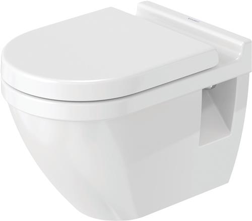 Duravit Starck 3 pack wandcloset met spoelrand diepspoel wit