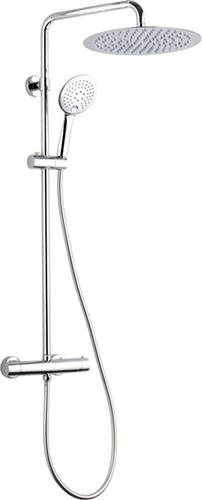 Adema Sparkle 2.0 regendoucheset - thermostaat hoofddouche - 30cm - handdouche - 3 standen - chroom