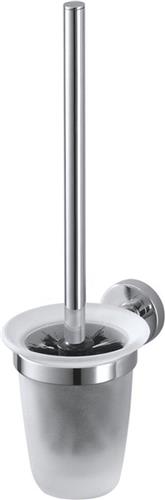Haceka Kosmos Toiletborstelhouder - open - wandmodel - chroom