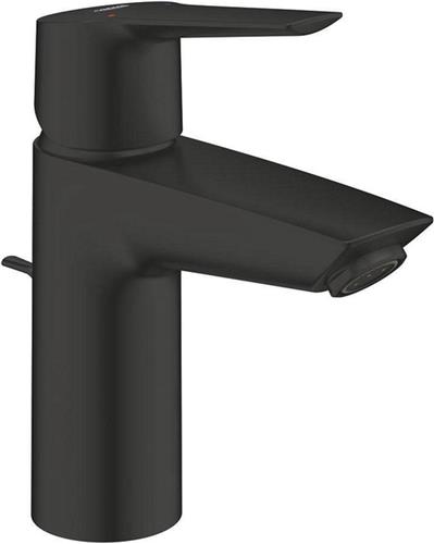 Grohe Start 1-gats wastafelkraan s-size m. wastemat zwart
