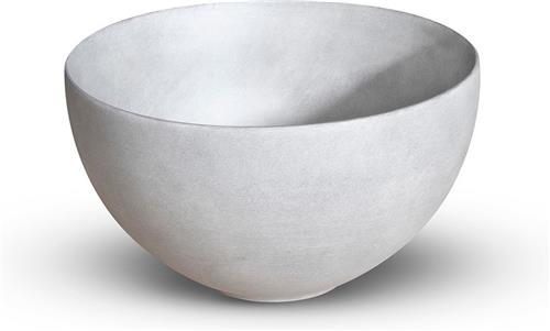 Looox Ceramic raw Sink Small Waskom / fontein 23cm licht grijs