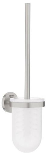 GROHE Essentials Toiletborstelset (wandmodel) - Supersteel (rvs)