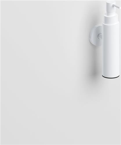 Clou Sjokker zeepdispenser 4.8x17.6cm Wandmodel Wit mat